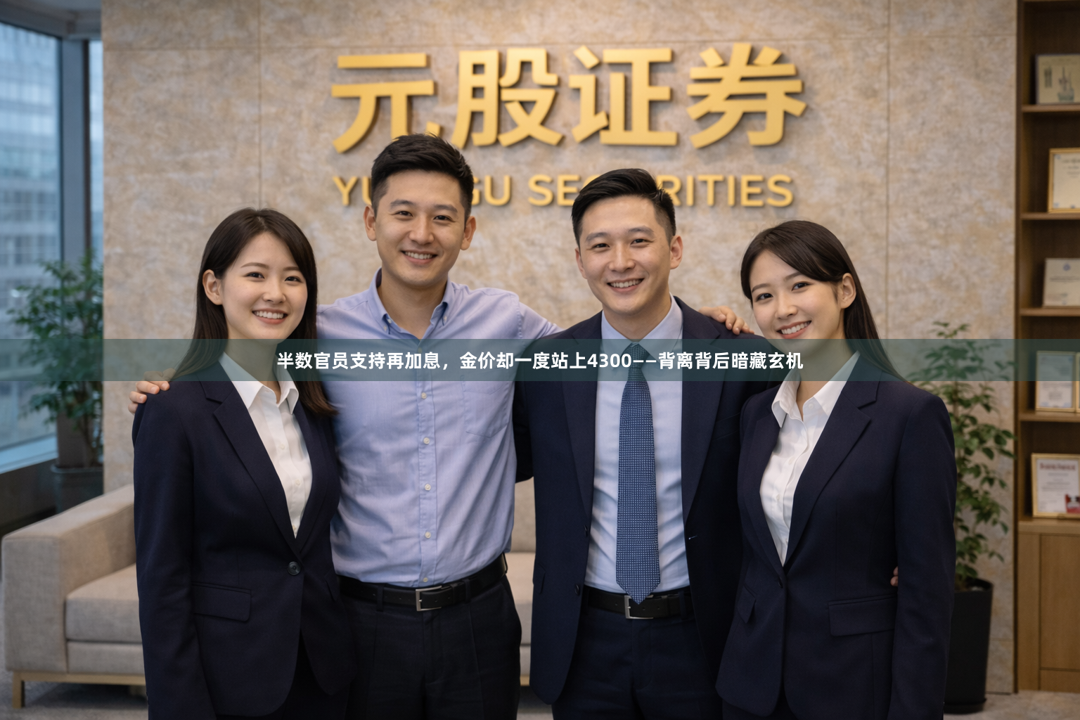 半数官员支持再加息，金价却一度站上4300——背离背后暗藏玄机