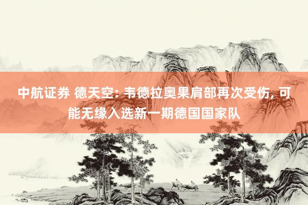 中航证券 德天空: 韦德拉奥果肩部再次受伤, 可能无缘入选新一期德国国家队